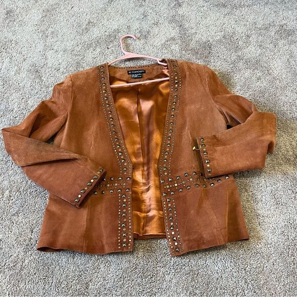 Vintage Jackets & Blazers - Vintage Women's 10 Suede Western Jacket.